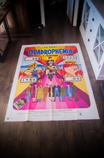 THE WHO QUADROPHENIA Large French Grande Vintage Movie Poster Original 1979
