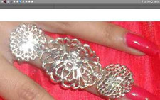 Bague Médiévale En Argent