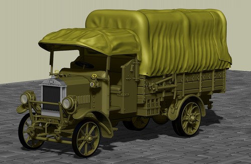 British truck dennis 3 - british,