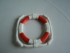 PLAYMOBIL vintage bouée sauvetage bateaux secours pompiers 3865 3941 3128 3599