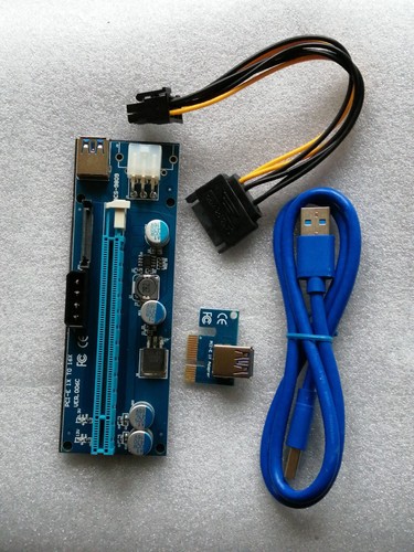 Riser usb pci express - express, 1x