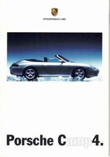Catalogue Brochure Porsche 911 Carrera 4 (996) 1998 Allemagne Deutschland