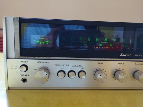 Stéréo receiver sansui 771 - receiver,