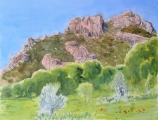 Alain crousse acwatercolors - crousse,