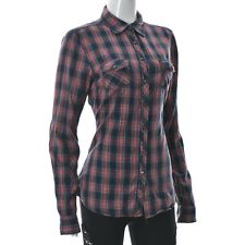 Chemise Western Trail femme Maison Scotch en daim patch coudes manches longue...