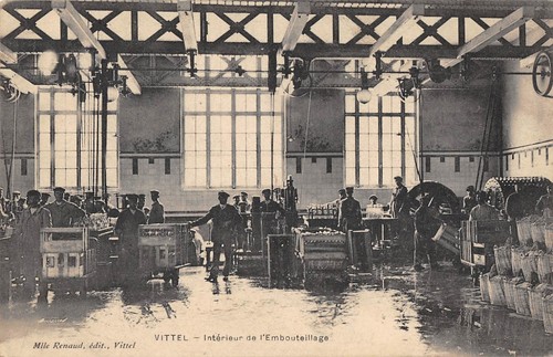 Cpa vittel interieur de - cpa,