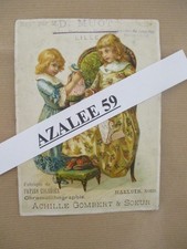 NORD. HALLUIN. CHROMO.  Achille GOMBERT & SOEUR.   MUOT fives LILLE.