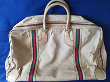Sac de Voyage XXL - VINTAGE - GUCCI - Toile & Cuir