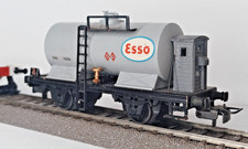ELECTROTREN  HO Wagon Citerne 2 Essieux RN ESSO  1/87 Métal Vintage