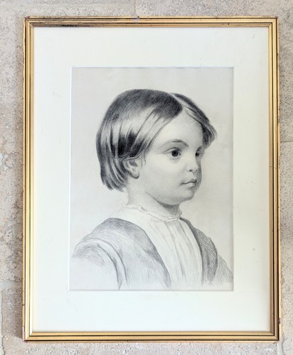 Dessin xixème portrait - dessin,