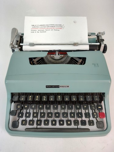 Serviced olivetti underwood - olivetti,