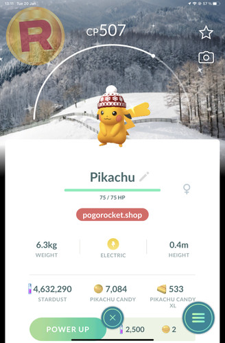 Shiny pikachu beanie - shiny,