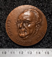 8# Médaille Bronze Claude Vivant, Les Fabricants de Sucre de France gr GENDIS