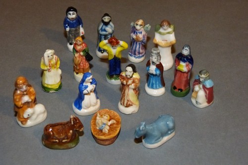 Fèves personnages santons - personnages,