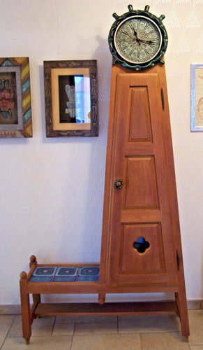 Horloge sur pieds guillerme - pieds,