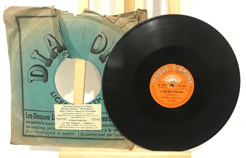Ancien disque saphir - ancien,