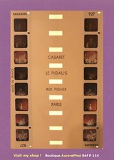 CARTE STÉRÉO COLORELIEF N° 927 : NUS ÉROTIQUES, FEMMES, CABARET PIGALLE -P114