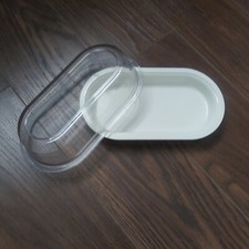 tupperware grand beurier transparent beige preludio élégance ancien modèle 