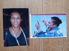 Judo -  2 Photos dédicacées Lucie Décosse