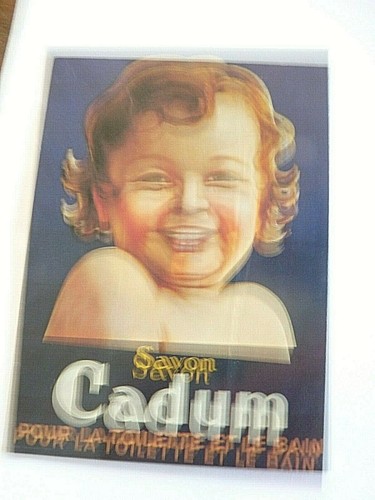 Une carte postale publicite - carte,