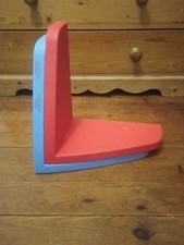 2 Etagères IKEA MAMMUT vintage design ML KJELSTRUP A Ostgaard bleu Rouge livre 