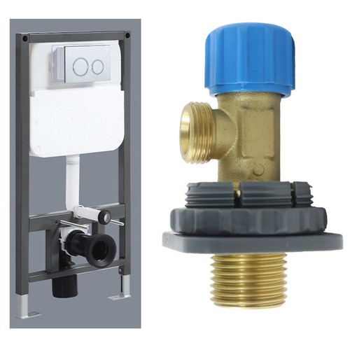 Flush mounted cistern angle - flush-mounted,