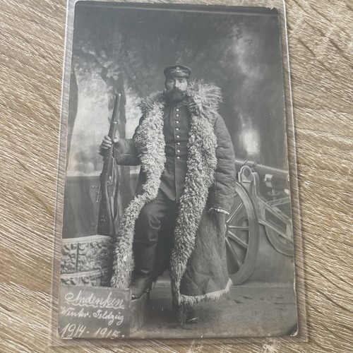 Carte photo soldat allemand