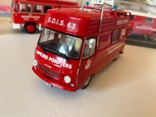 SAPEURS  POMPIERS - PEUGEOT J7 - VEHICULE PLONGEURS  SECOURS SUBAQUATIQUES -1/43