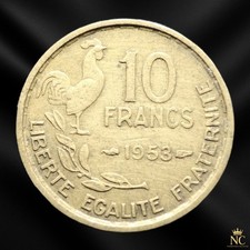 France – 1953 – 10 francs
