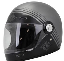 Casque intégral vintage the legend fibre grey taille xl