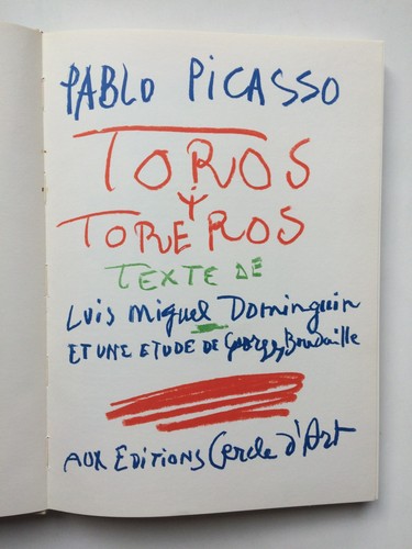 Pablo picasso toros y - pablo,