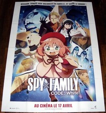 SPY X FAMiLY CODE WHiTE 劇場版  Furuhashi anime LARGE french POSTER