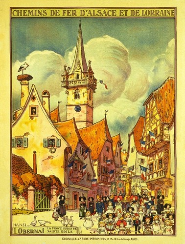Obernai procession ste - obernai,
