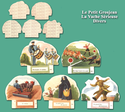 Petit grosjean la vache - le, et