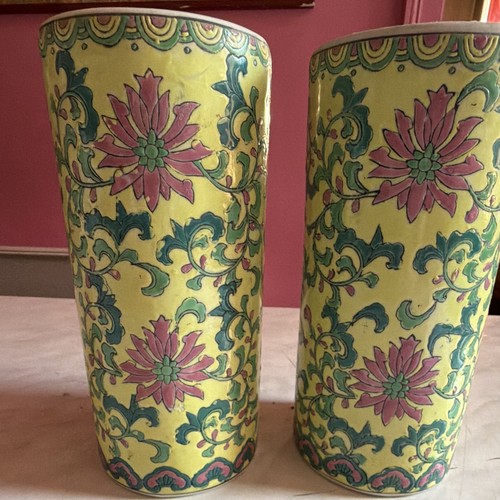 Paire vases cylindriques - paire, 2