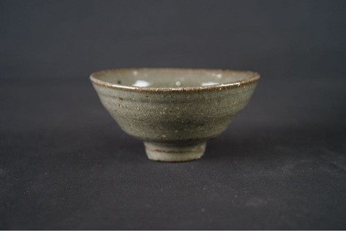 Bol thé celadon - celadon, meguro