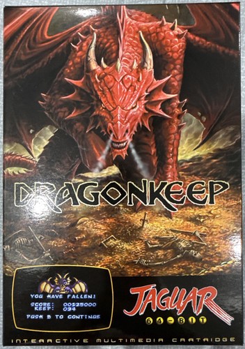 Atari jaguar dragonkeep dragon - atari,