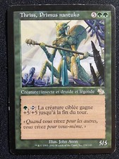 Carte Magic Rare FR Edition Thriss Primus Nantuko Boss Vert Légendaire 881B