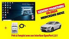 Mercedes Xentry Passthru Voitures XPT 12.2024 + Interface OpenPort 2.0 complète