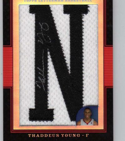 Thaddeus young letterman - young,
