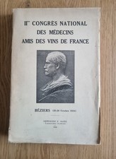 Viticulture : vieux livre sur les médecins amis du vin