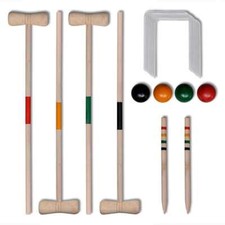 Set de croquet de jardin en