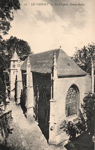 Cpa le faouet - 56, (morbihan)