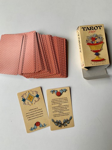 Tarot 1860 gaudais - tarot,