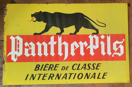 Ancienne plaque tôle - ancienne, en