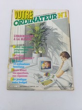 Magazine vintage Votre Ordinateur n°1 Sept-Oct 1983 TI99/4A Oric ZX Spectrum