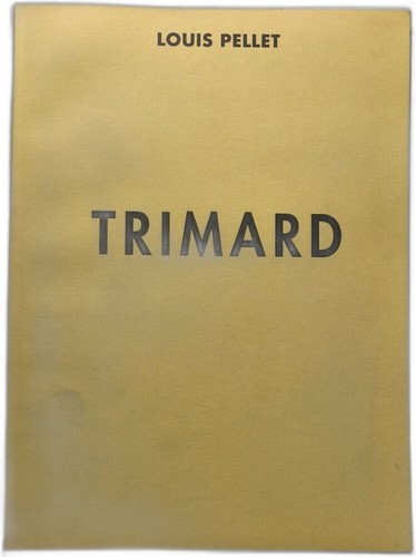 Trimard louis pellet bon - trimard, |