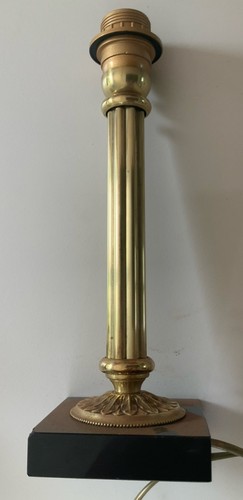 Pied lampe bronze ou - en,