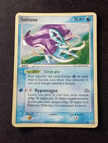 Carte pokémon suicune holo - pokémon,