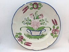 assiette ancienne,  faïence